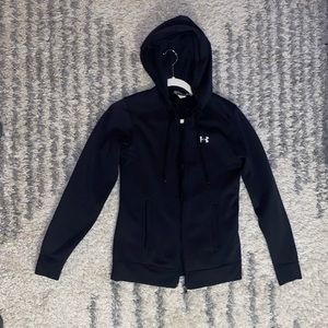 Women’s under armor fill zip hood